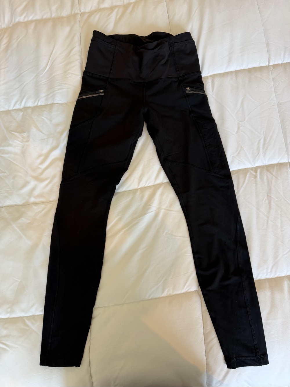 lululemon athletica Black High-Waist Performance Leggings for cold weather